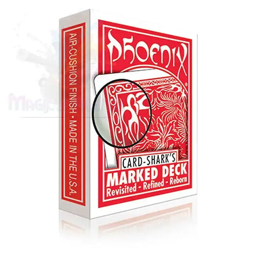 Phoenix Marked Deck - Red by Difatta