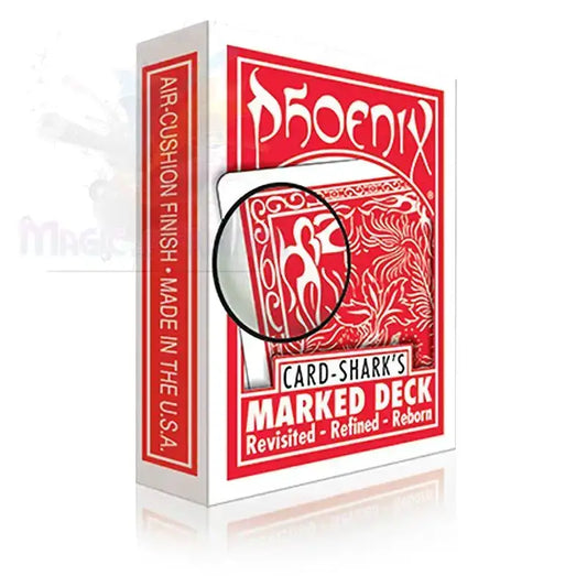 Phoenix Marked Deck - Red by Difatta