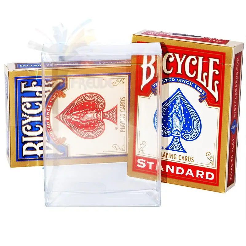 Durchsichtiges Plastiketui - Für Pokerdecks - DeinZaubershop.com