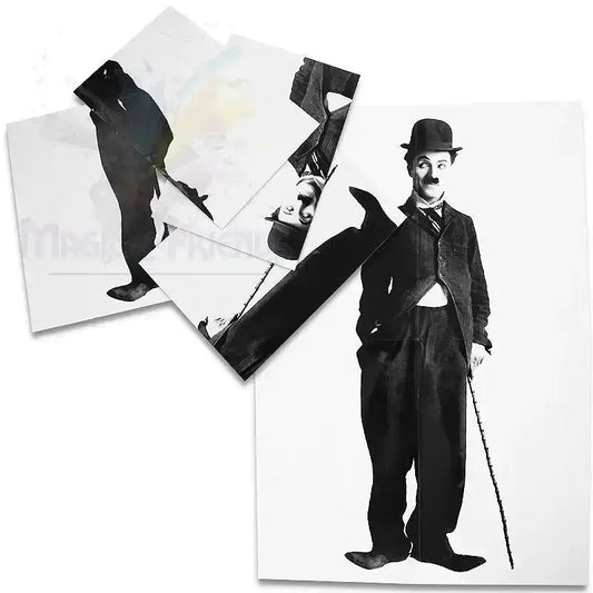 Poster Restoration - Charlie Chaplin by Difatta