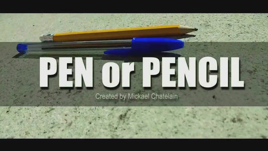Pen Or Pencil by Michael Chatelain