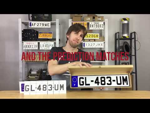 License Plate Prediction by IDEAA Lab - German