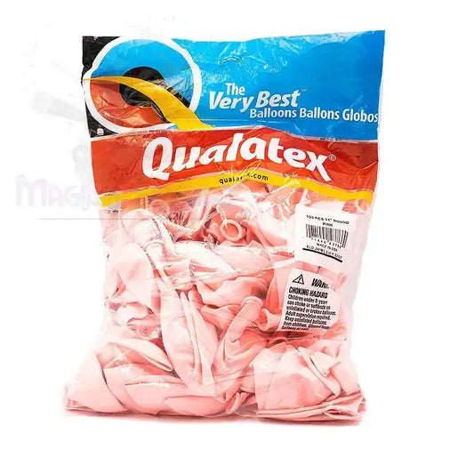 Qualatex - Round Diameter 28 cm (11 inches) - 100 pcs. per Bag by Difatta