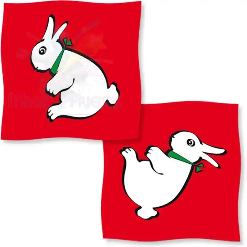 Rabbit-Duck Silk - 90 cm (36 inches) - Red by Difatta
