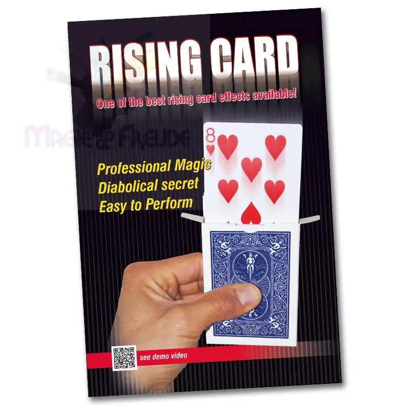 Zaubertrickset für eine aufsteigende Kartenillusion.