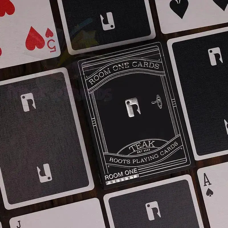 Roots Playing Cards - Teak Edition by Difatta