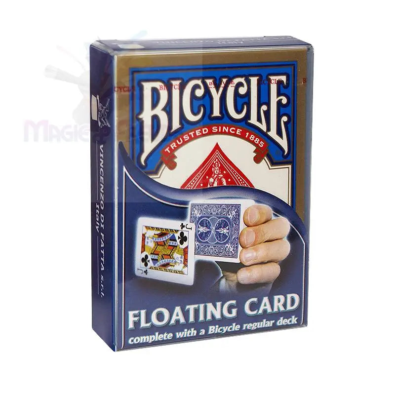 Ein ’Floating Card’-Zaubertrickset der Marke Bicycle.