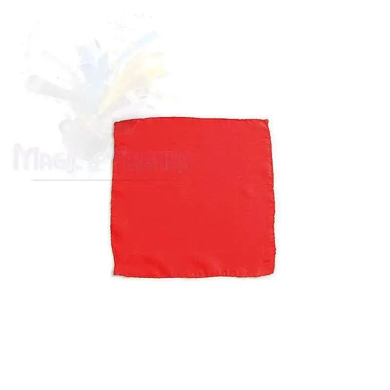 Silk Squares - 15 cm (6 inches) - Red by Difatta