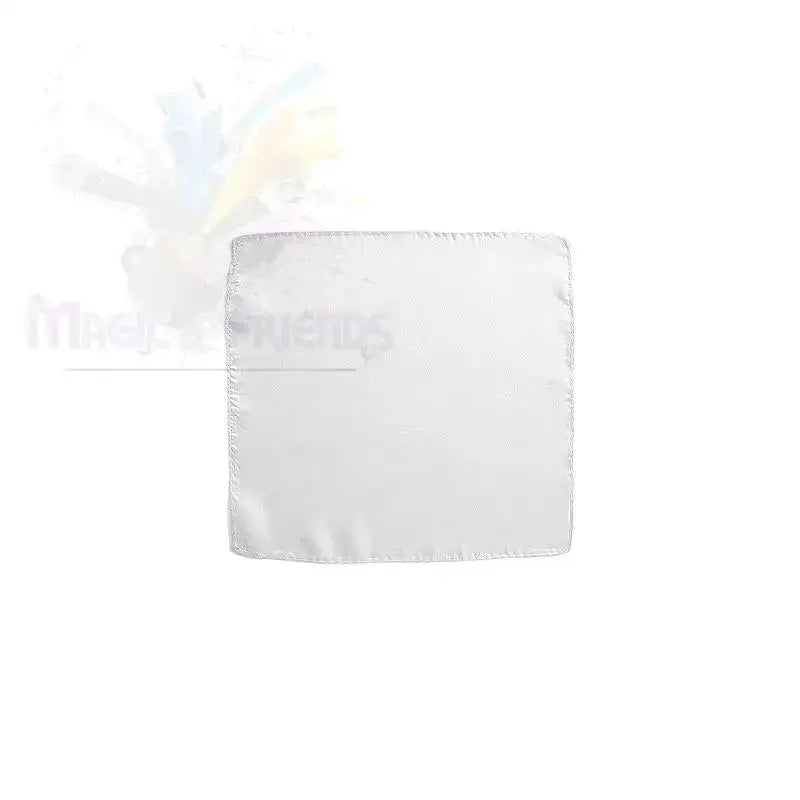 Silk Squares - 15 cm (6 inches) - White by Difatta