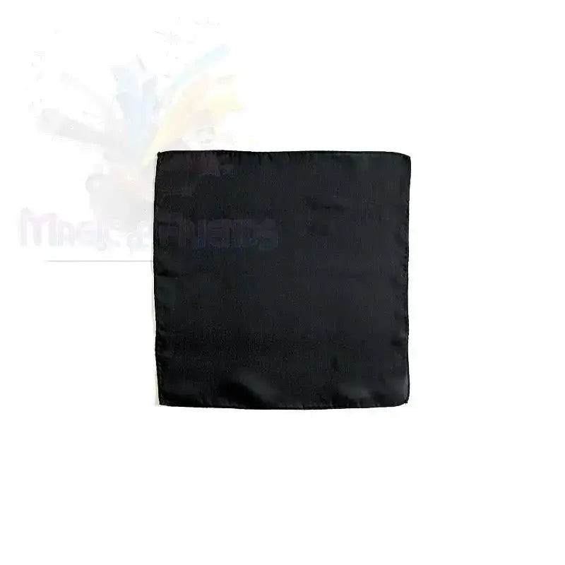 Silk Squares - 20 cm (9 inches) - Black by Difatta