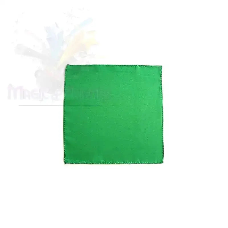 Silk Squares - 20 cm (9 inches) - Green by Difatta
