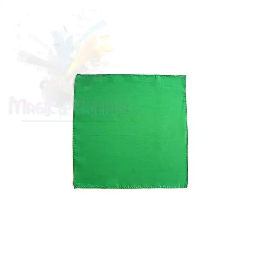 Silk Squares - 20 cm (9 inches) - Green by Difatta