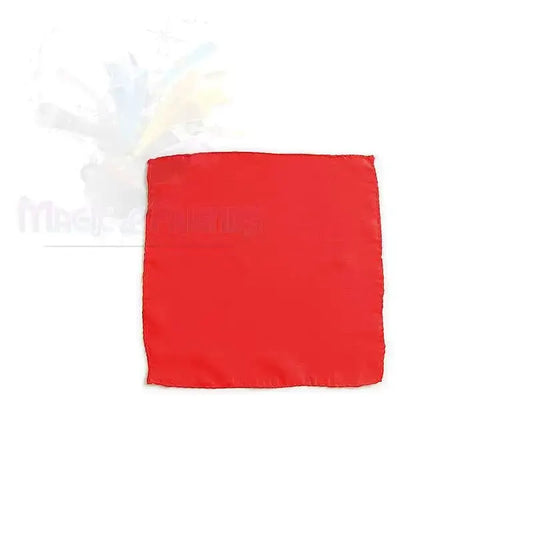 Silk Squares - 20 cm (9 inches) - Red by Difatta