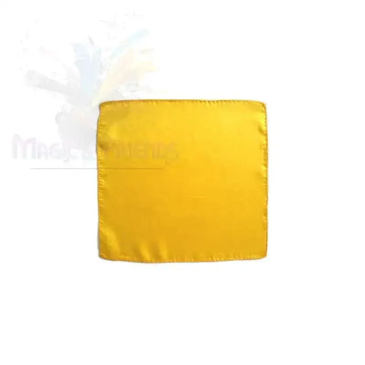 Silk Squares - 20 cm (9 inches) - Yellow by Difatta