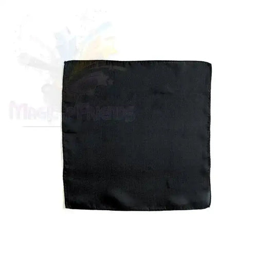 Silk Squares - 45 cm (18 inches) - Black by Difatta