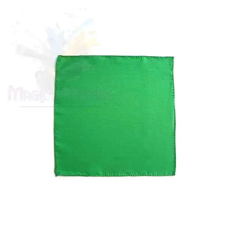 Silk Squares - 45 cm (18 inches) - Green by Difatta