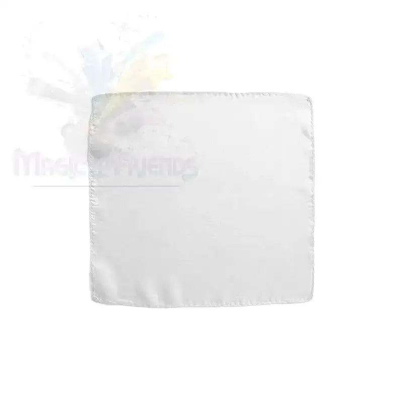 Silk Squares - 45 cm (18 inches) - White by Difatta