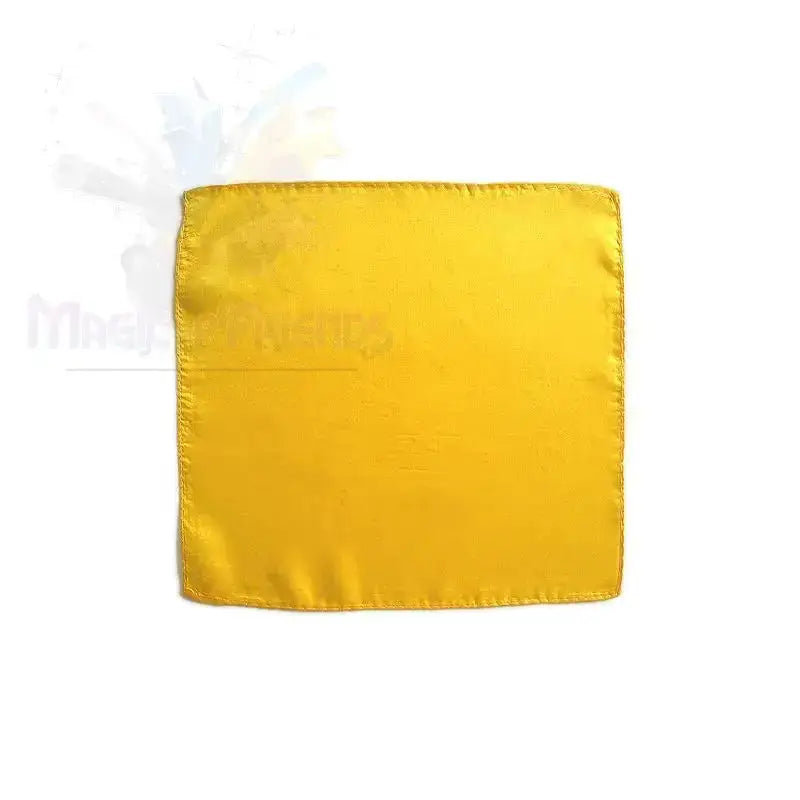 Silk Squares - 45 cm (18 inches) - Yellow by Difatta