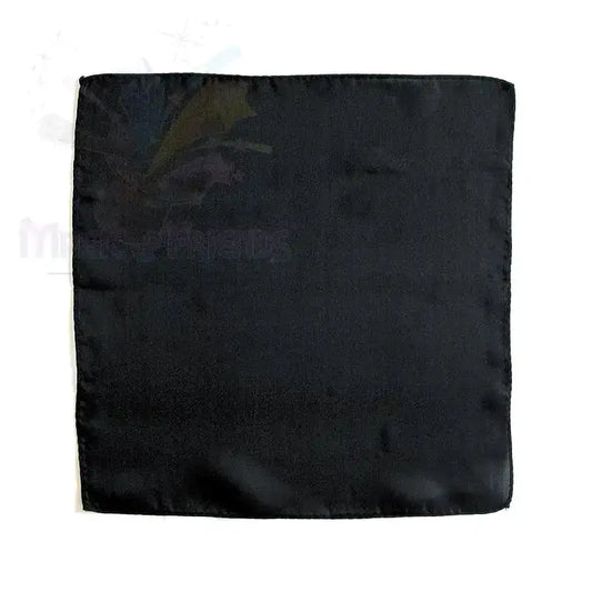 Silk Squares - 60 cm (24 inches) - Black by Difatta