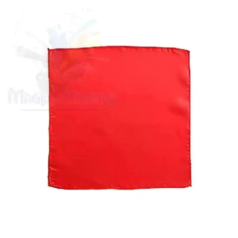 Silk Squares - 60 cm (24 inches) - Red by Difatta