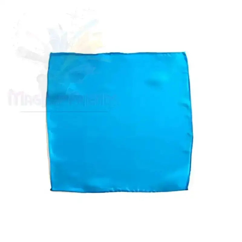 Silk Squares - 60 cm (24 inches) - Turquoise by Difatta