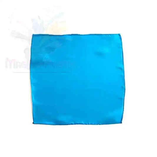 Silk Squares - 60 cm (24 inches) - Turquoise by Difatta