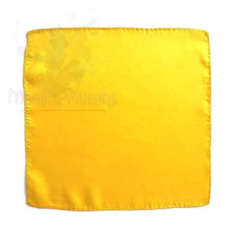Silk Squares - 60 cm (24 inches) - Yellow by Difatta