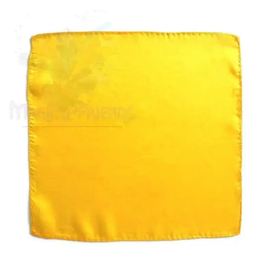 Silk Squares - 60 cm (24 inches) - Yellow by Difatta