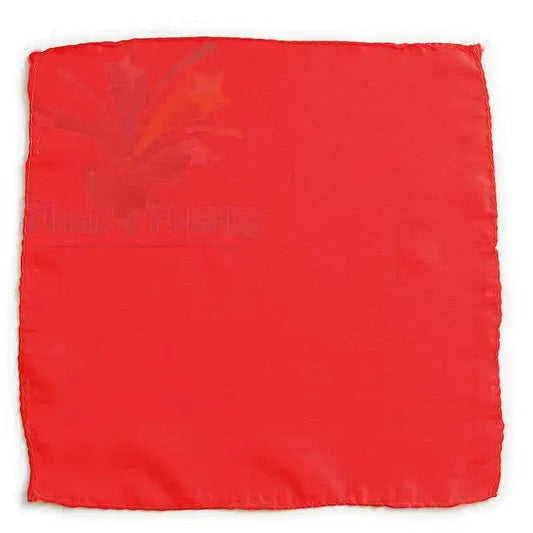 Silk Squares - 90 cm (36 inches) - Red by Difatta