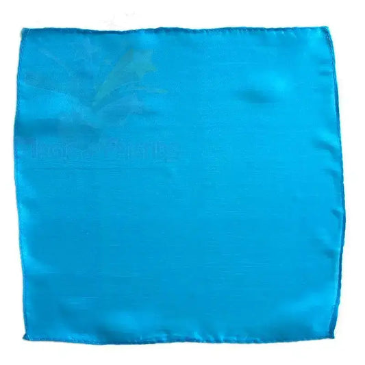 Silk Squares - 90 cm (36 inches) - Turquoise by Difatta