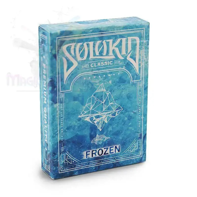 Solokid Frozen Playing Cards by Difatta