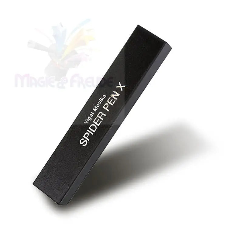 Schwarzer rechteckiger Kasten für einen Spider Pen X.
