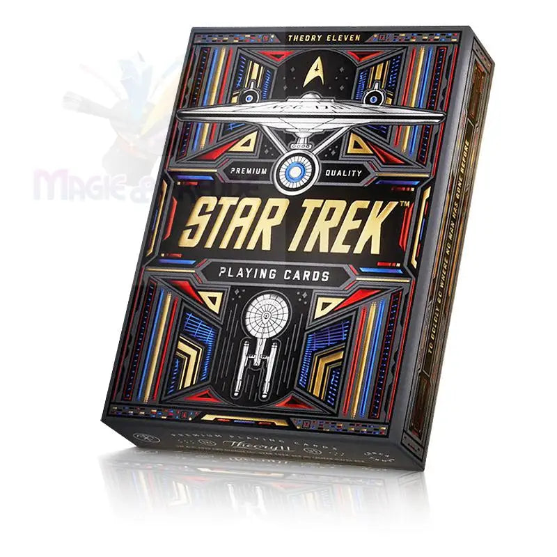 Spielkarten zum Thema Star Trek in einer dekorativen Tuck-Box