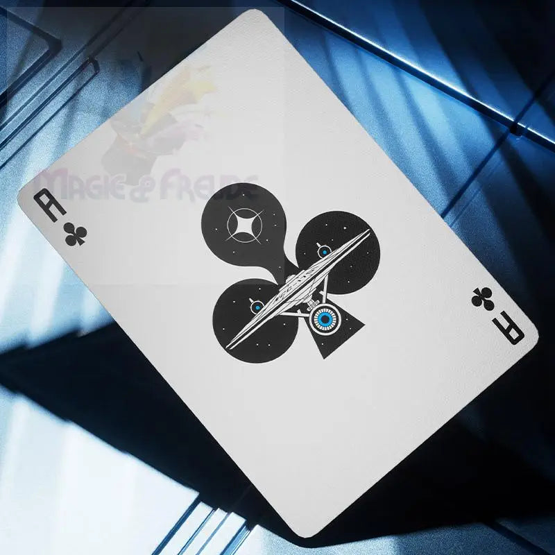 Star Trek-Spielkarte mit Kreuz-Ass