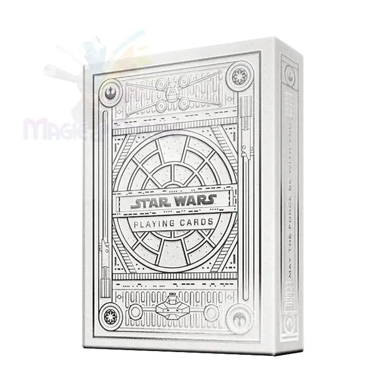 Weißes Star Wars Spielkartendeck.