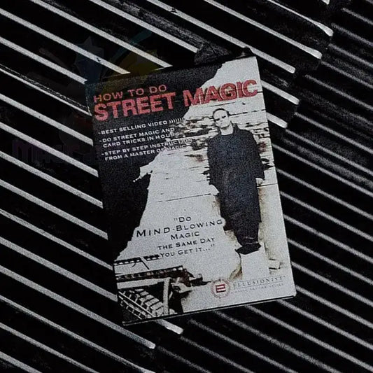 Street Magic DVD auf Metallgitter, Anleitung für Straßenzauberei und Kartentricks