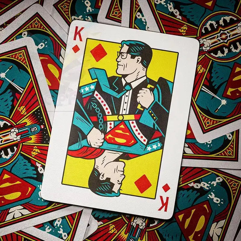 Superman playing cards by Difatta