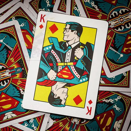 Superman playing cards by Difatta