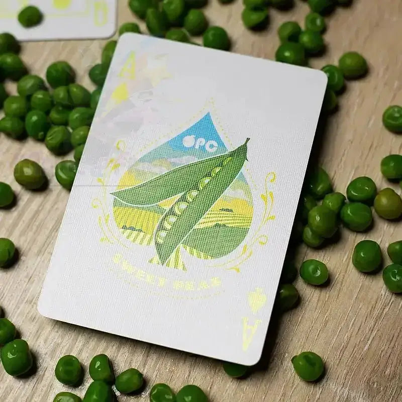 Sweet Peas Playing Cards by Difatta