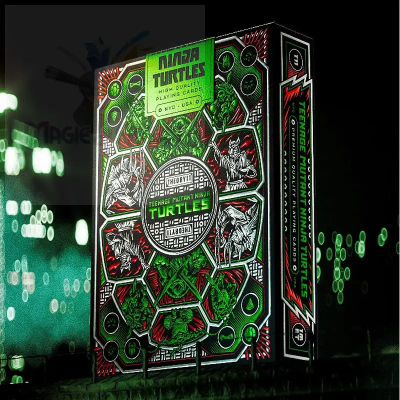 Ninja Turtles hochwertige Spielkarten.