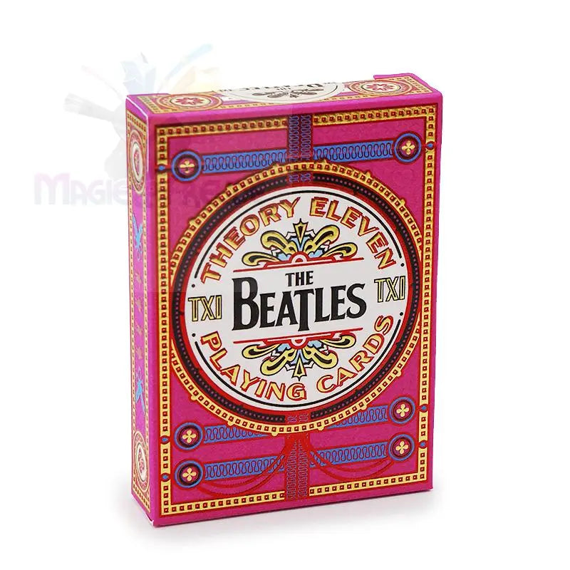 Ein Spiel mit Spielkarten der Beatles.