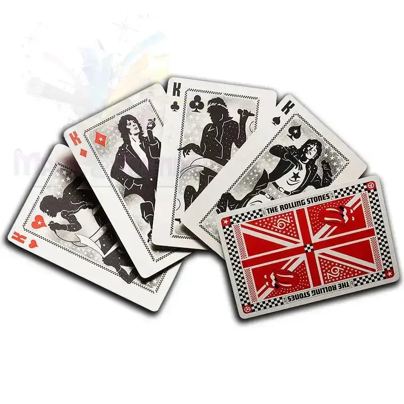 The Rolling Stones Playing Cards by Difatta