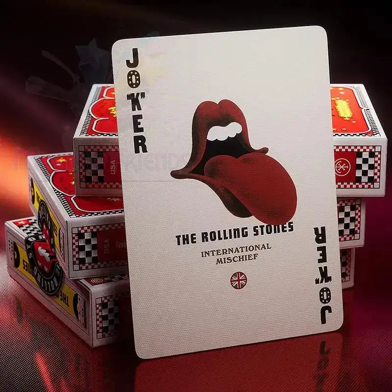 The Rolling Stones Playing Cards by Difatta