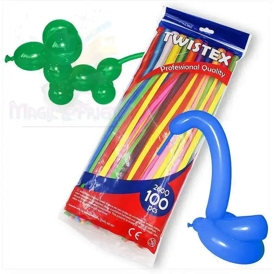 Twistex Balloons #260 - 100 pcs. per bag by Difatta