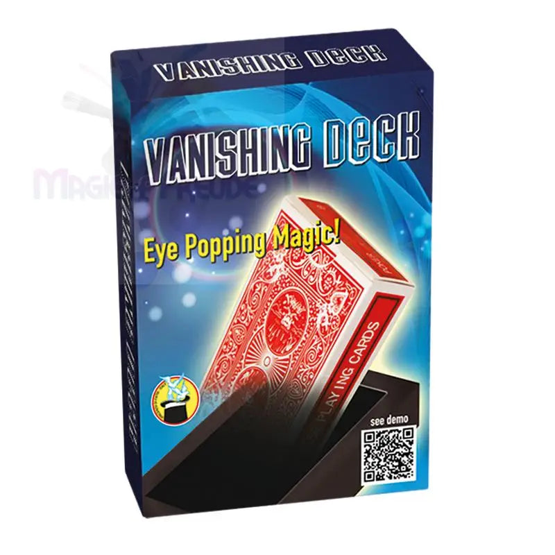 Ein Zaubertrick, bei dem ein Spielkartensatz verschwindet.