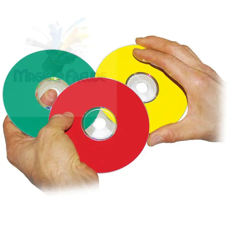 Visible Color Changing CDs by Vincenzo Di Fatta - Magic Product