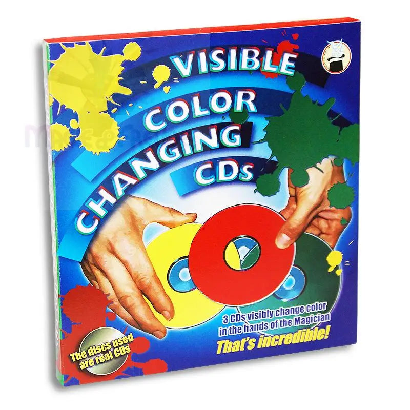 Visible Color Changing CDs by Vincenzo Di Fatta - Magic Product