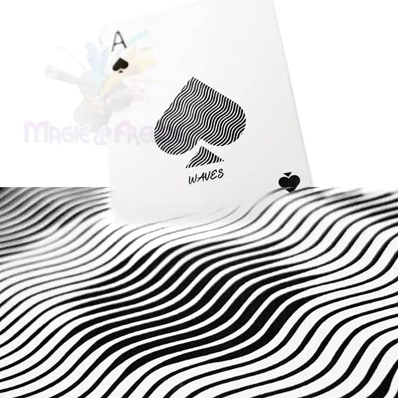 Waves Playing Cards - Magic Product