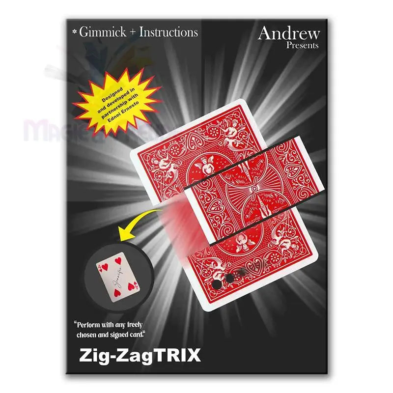 Zigzag Tricks by Andrew and Ednei Ernesto - Magic Product